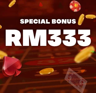 Deposit MYR 300 FREE MYR33