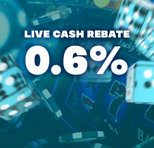 0.6% Weekly Live Cash Rebate